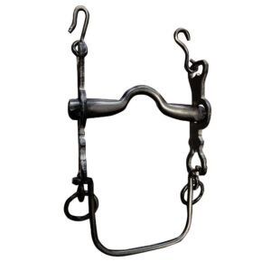 BOCADO VAQUERO INOX ENVEJECIDO FIJO 5/5 nº2H 12.5