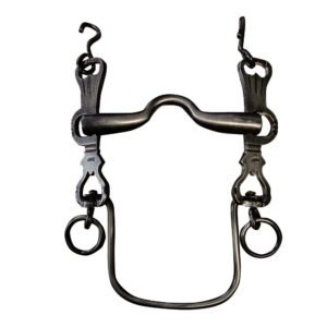 BOCADO VAQUERO INOX ENVEJECIDO ARTICULADO 5/5 nº2H