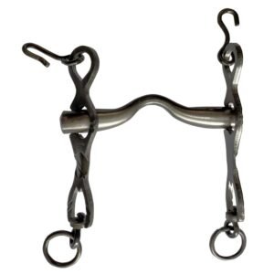 BOCADO PORTUGUÉS INOX ENVEJECIDO nº7 12.5cm