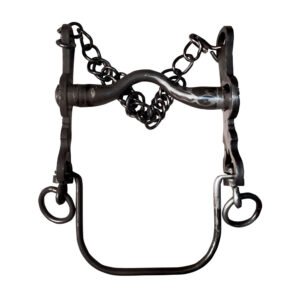 BOCADO VAQUERO FORJA 5/5 14 INOX BITONO ENVEJECIDO