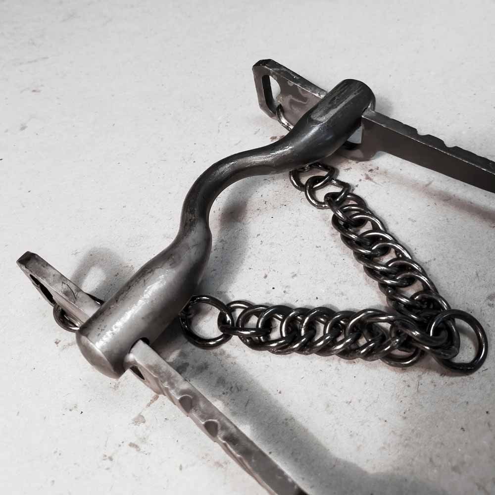 BOCADO VAQUERO FORJA 162 INOX BITONO ENVEJECIDO - Imagen 3