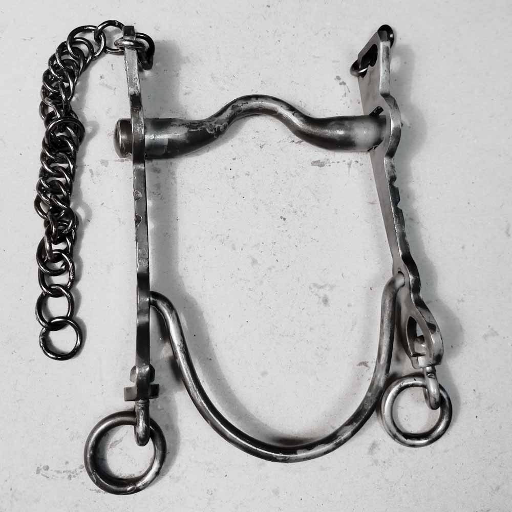 BOCADO VAQUERO FORJA 162 INOX BITONO ENVEJECIDO - Imagen 4