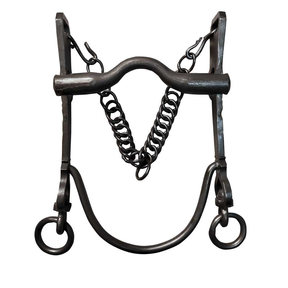 BOCADO VAQUERO FORJA 163 INOX BITONO ENVEJECIDO