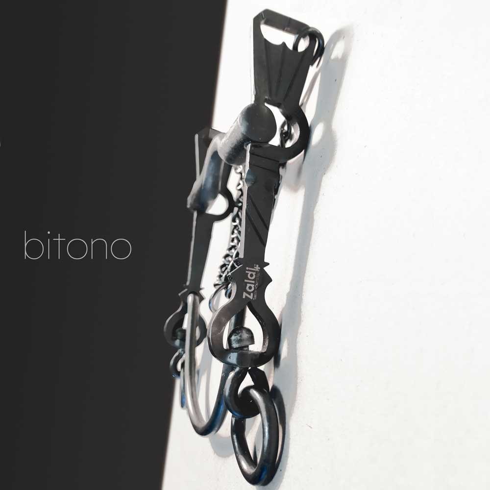 BOCADO VAQUERO FORJA 163 INOX BITONO ENVEJECIDO - Imagen 2