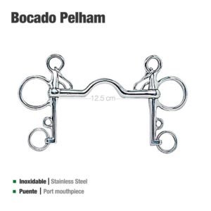 BOCADO PELHAM PUENTE INOX 2125071