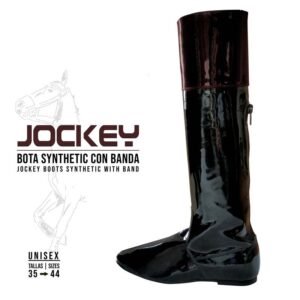 BOTA JOCKEY SYNTHETIC CON BANDA