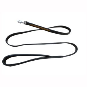 PERRO CORREA CUERO TRENZADO 150cm X 19mm