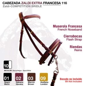 CABEZADA ZALDI EXTRA FRANCESA 116