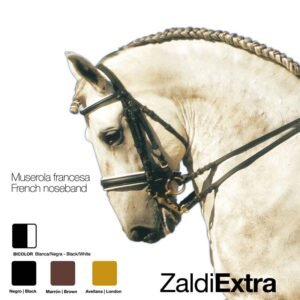 CABEZADA ZALDI EXTRA FRANCESA DOBLE RIENDA