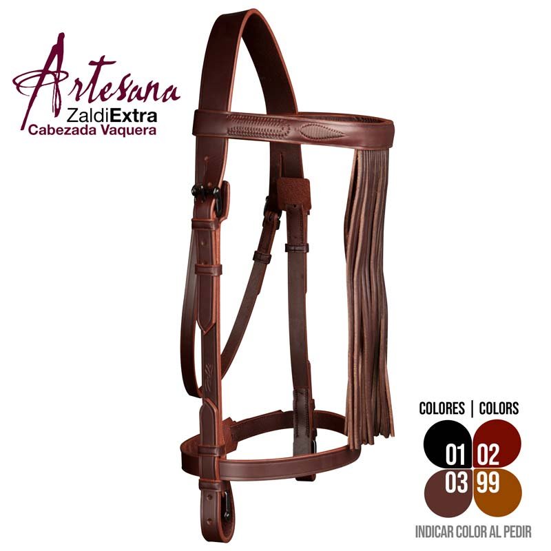 CABEZADA VAQUERA Z- EXTRA ARTESANA CON AHOGADERO