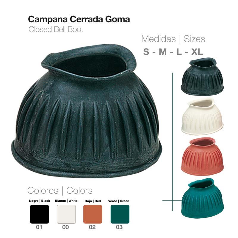 CAMPANA CERRADA GOMA - Imagen 2
