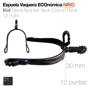 ESPUELA VAQUERA ECO. NIÑO 12 puntas