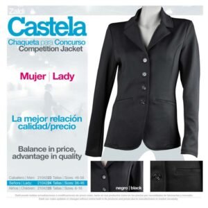 CHAQUETA CONCURSO CASTELA SEÑORA NEGRO