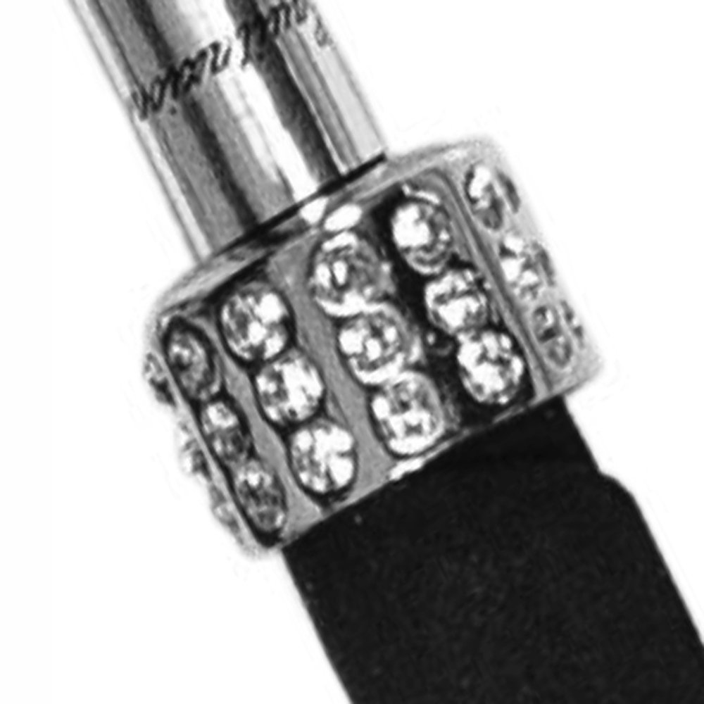 FUSTA DOMA DIAMOND DRESSAGE WHIP 120cm NEGRO - Imagen 2