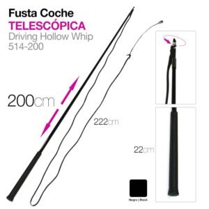 FUSTA COCHE TELESCÓPICA 514-200  200cm
