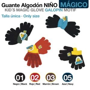 GUANTE ALGODÓN NIÑO GALOPIN MÁGICO