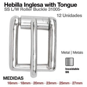 HEBILLA INGLESA W/TONGUE (12 uds)