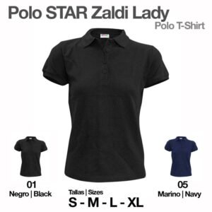 POLO STAR ZALDI LADY MANGA CORTA