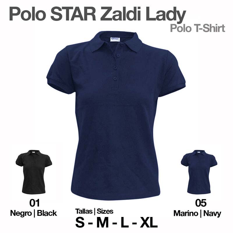 POLO STAR ZALDI LADY MANGA CORTA - Imagen 2