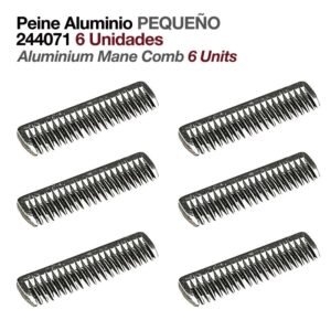 PEINE ALUMINIO PEQUEÑO 244071 6uds
