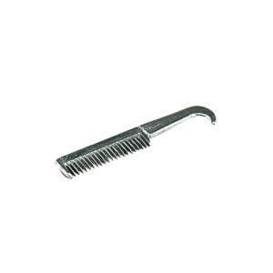 PEINE ALUMINIO CON LIMPIACASCOS 24623 6uds