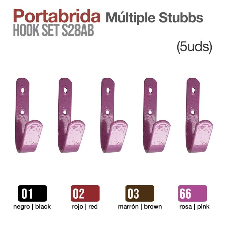PORTABRIDA MÚLTIPLE STUBBS S28AB 5UDS - Imagen 5