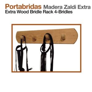 PORTABRIDAS MADERA ZALDI EXTRA 4 CABEZADAS