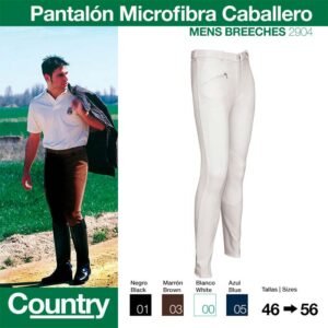 PANTALÓN MICROFIBRA COUNTRY CABALLERO