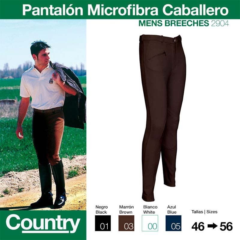 PANTALÓN MICROFIBRA COUNTRY CABALLERO - Imagen 3