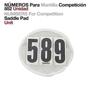 NÚMEROS PARA MANTILLA COMPETICIÓN 852 UNIDAD