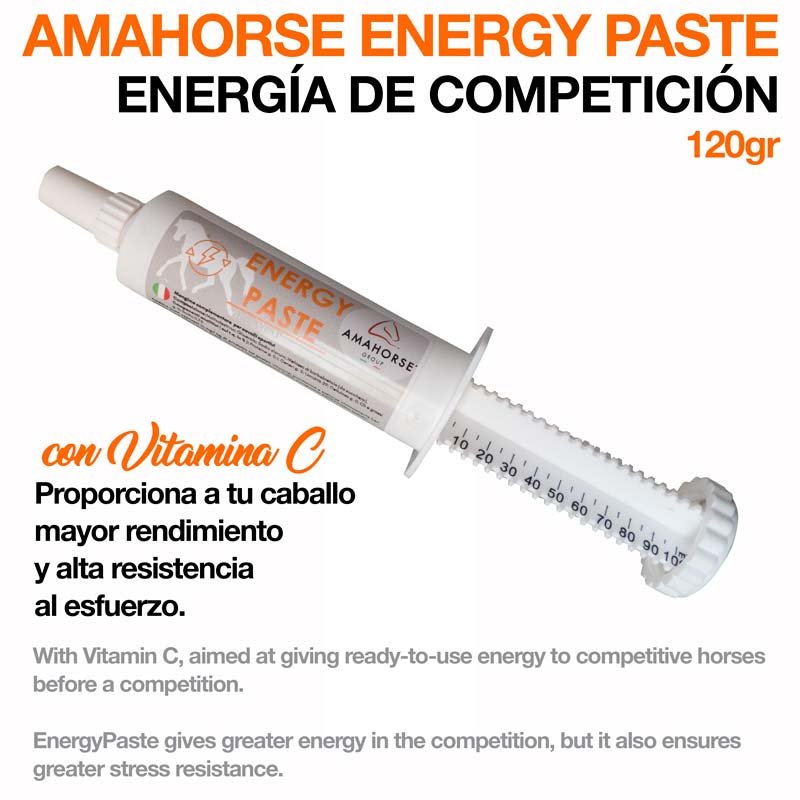 AMAHORSE ENERGÍA DE COMPETICIÓN ENERGY PASTE 120gr