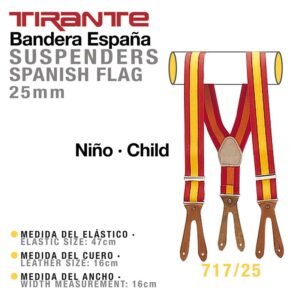TIRANTE BANDERA ESPAÑA NIÑO 717/25