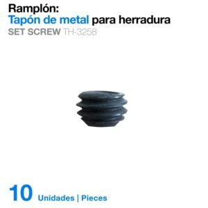 RAMPLÓN TAPÓN METAL PARA HERRADURA TH-3258 10uds