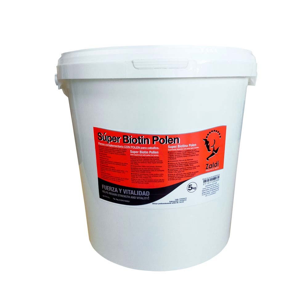 ZALDI PIENSO COMPLEMENTARIO SUPER BIOTIN POLEN - Imagen 3