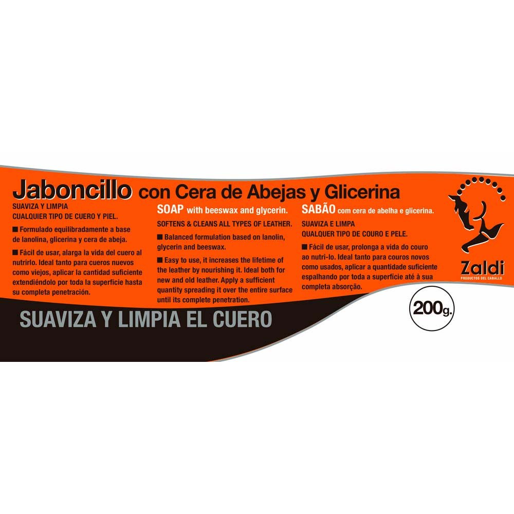 ZALDI JABONCILLO CON CERA ABEJA Y GLICERINA 200gr - Imagen 2