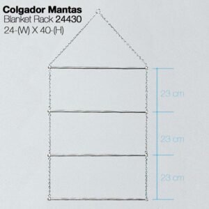 COLGADOR PARA MANTAS   24430