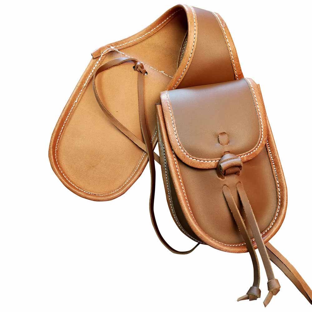 ALFORJA DELANTERA NUEVA PARA SILLA CUERO