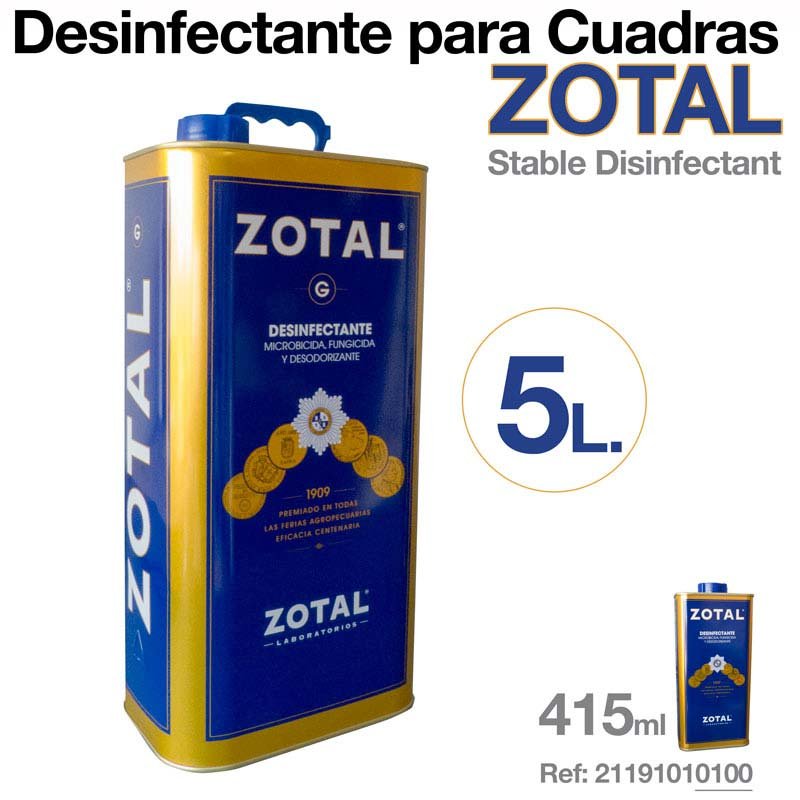 DESINFECTANTE PARA CUADRAS ZOTAL - Imagen 2