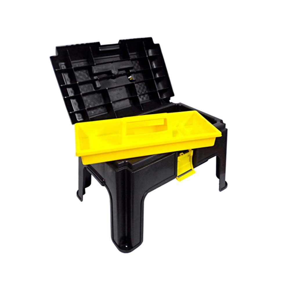 CAJA Y TABURETE DE UTENSILIOS CON BANDEJA - Imagen 3