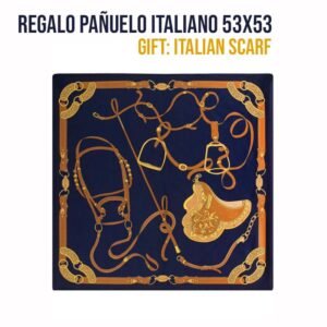 REGALO PAÑUELO ITALIANO 53X53 500