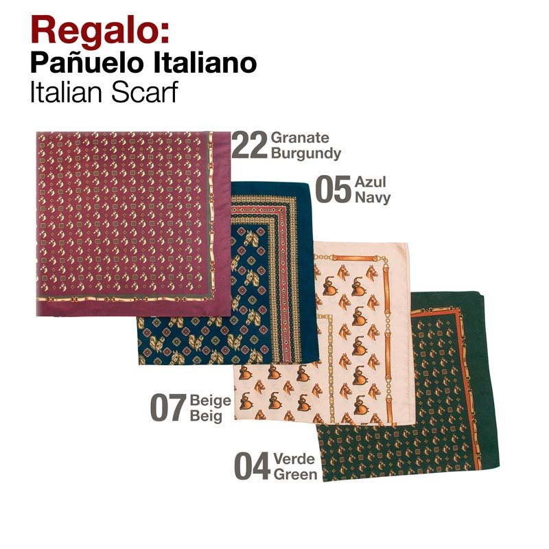 REGALO PAÑUELO ITALIANO 53X53 500 - Imagen 3