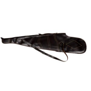 FUNDA RIFLE CON VISOR PIEL ENGRASADA