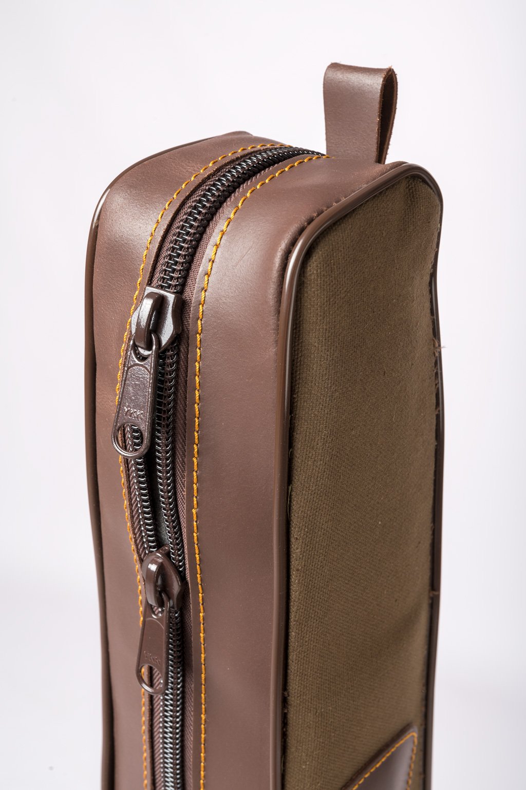 FUNDA RIFLE CON VISOR ESPUMA PROTECTORA EN LONA CON REFUERZOS CUERO - Imagen 7