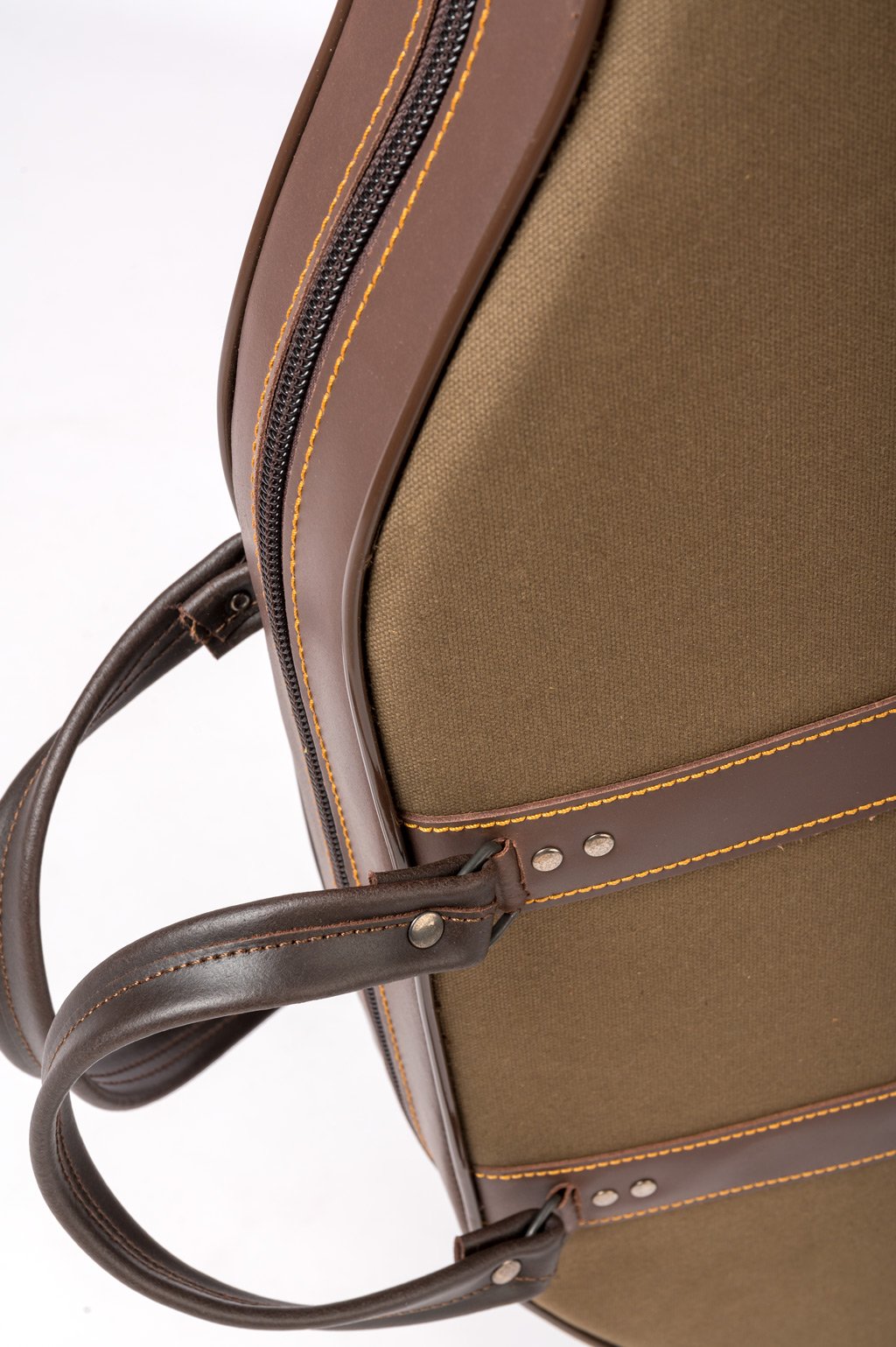 FUNDA RIFLE CON VISOR ESPUMA PROTECTORA EN LONA CON REFUERZOS CUERO - Imagen 8