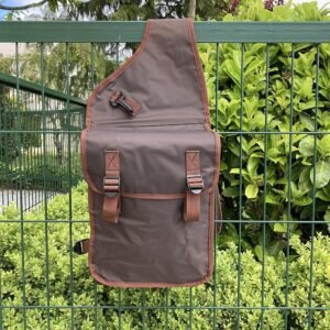 Alforja de nylon con 2 hebillas