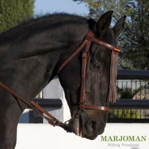 CABEZADA MARJOMAN JEREZANA CON BANDERA
