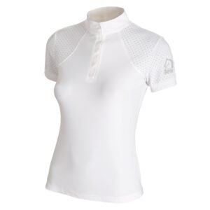 Camisa Tattini de niña con inserciones microperforadas