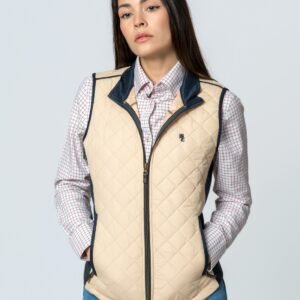 CHALECO ACEDERA BEIGE