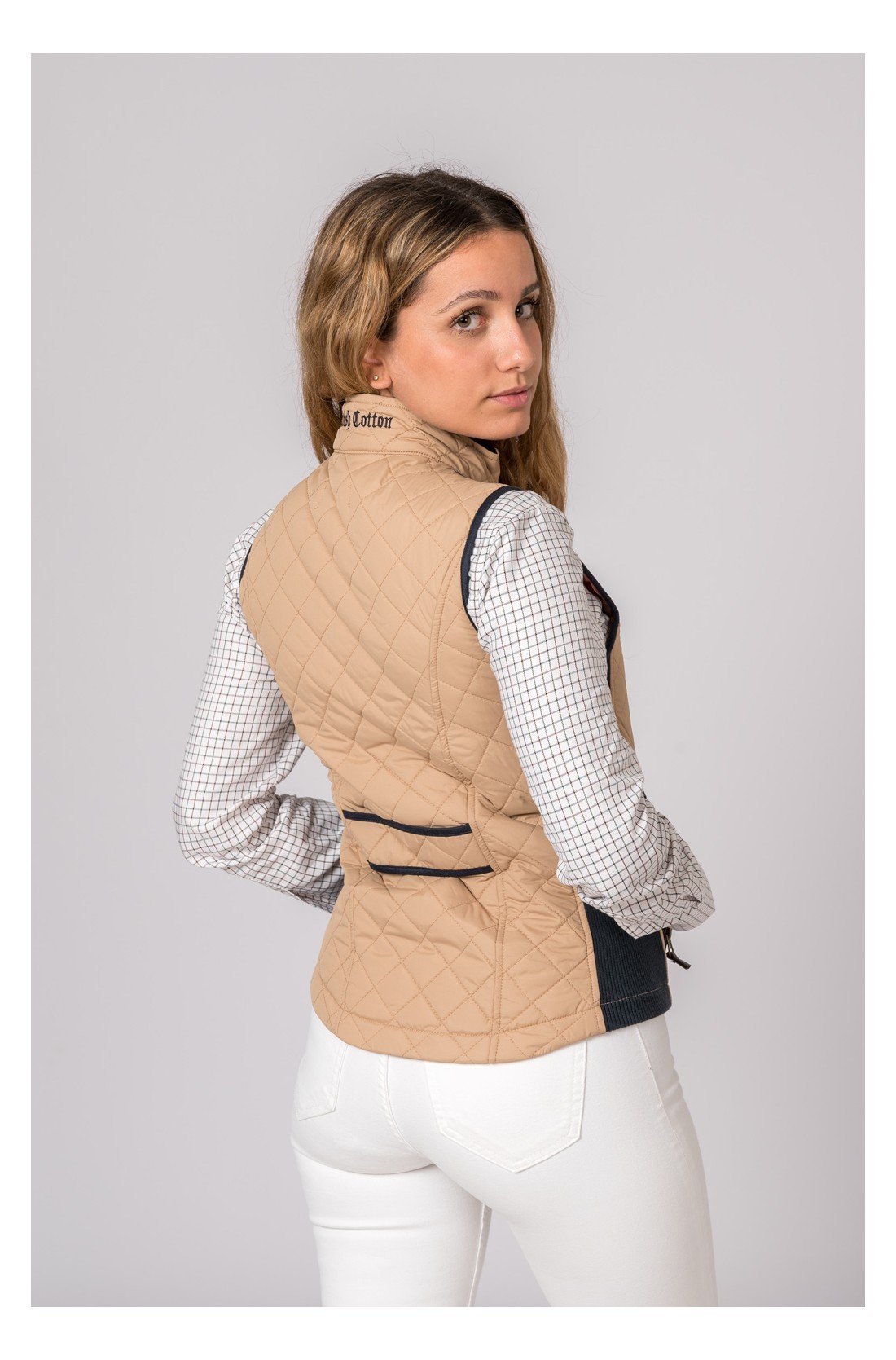 CHALECO ACEDERA CAMEL - Imagen 4