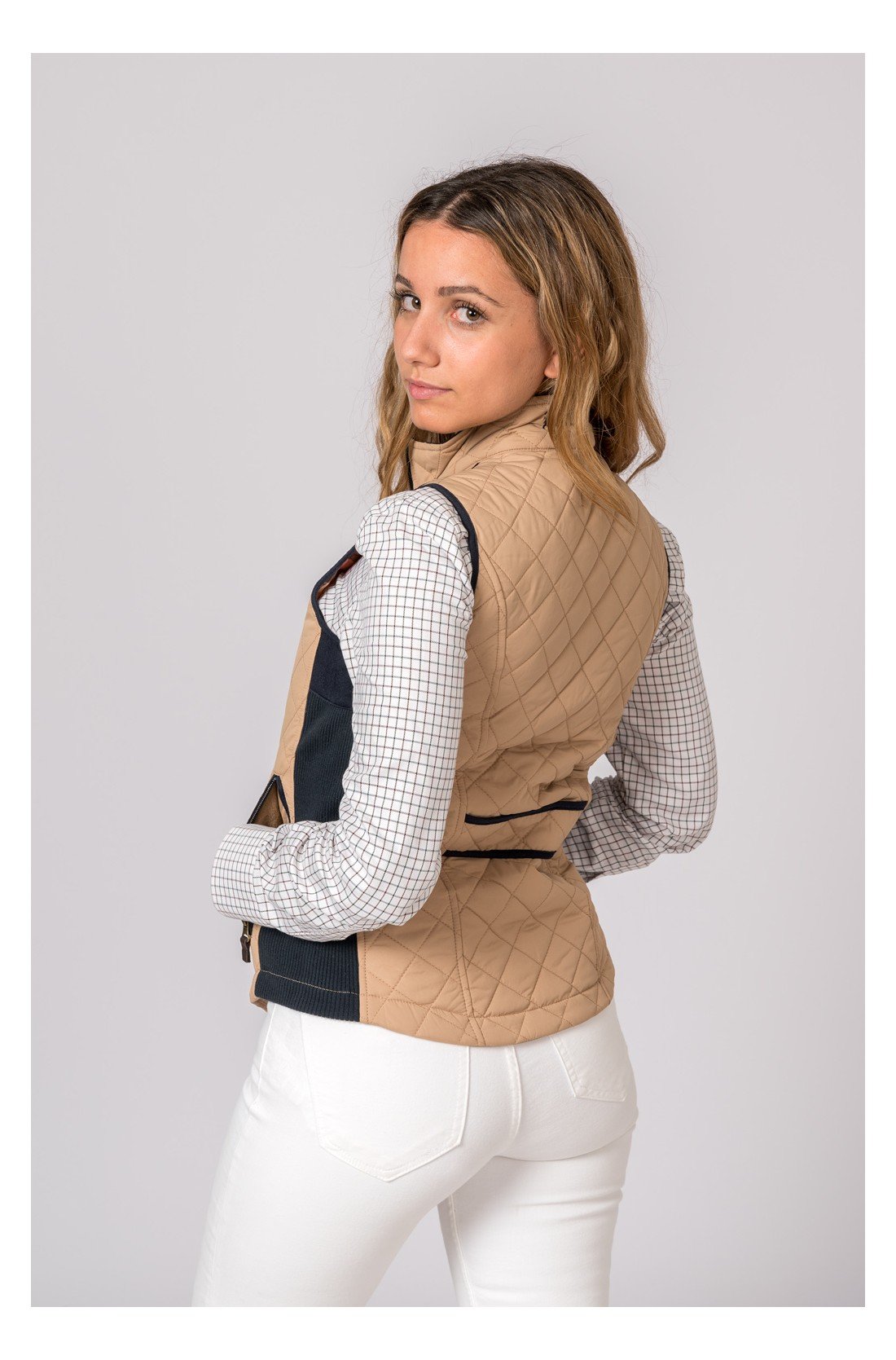 CHALECO ACEDERA CAMEL - Imagen 5